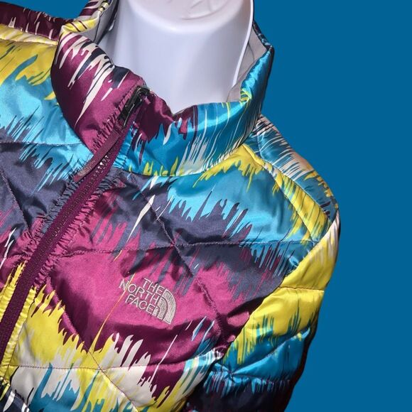 Youth The North Face 550 Fill Goose-down Puffer Coat Size Large 14/16 - Picture 1 of 9